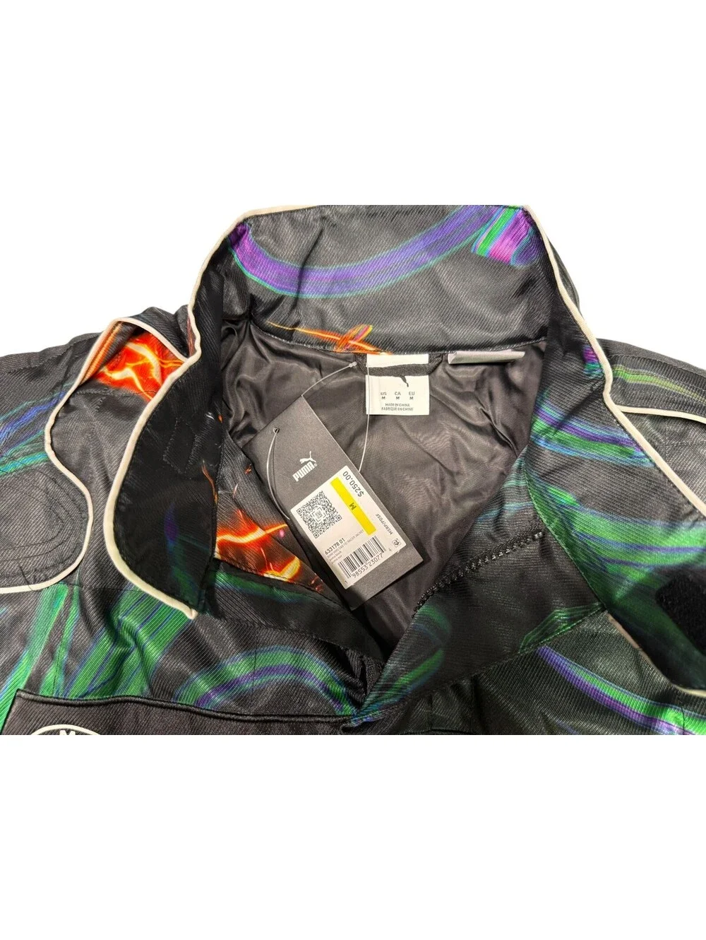 PUMA BMW M Motorsport Cao Fei $250 Racer Jacket 633178 01 Men's Size M MEDIUM